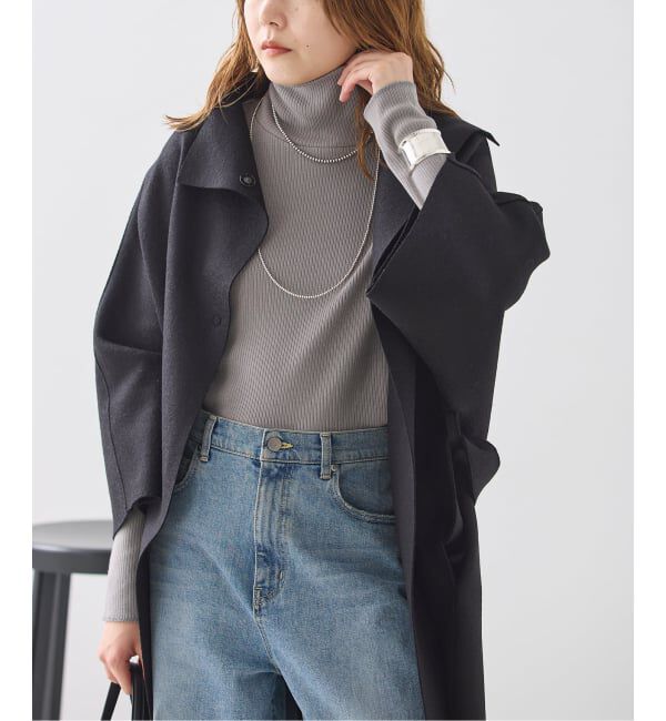 journal standard L'essage「《予約》カミーノテレコハイネックプルオーバー」|Tシャツ・カットソー|グレーA