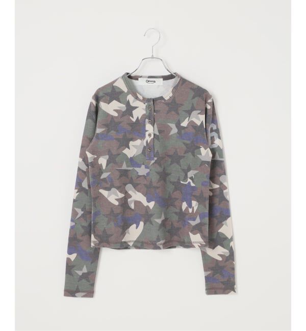 Oriens JOURNAL STANDARD「Camo67 サーマルロングスリーブTee」|Tシャツ・カットソー|グリーン C