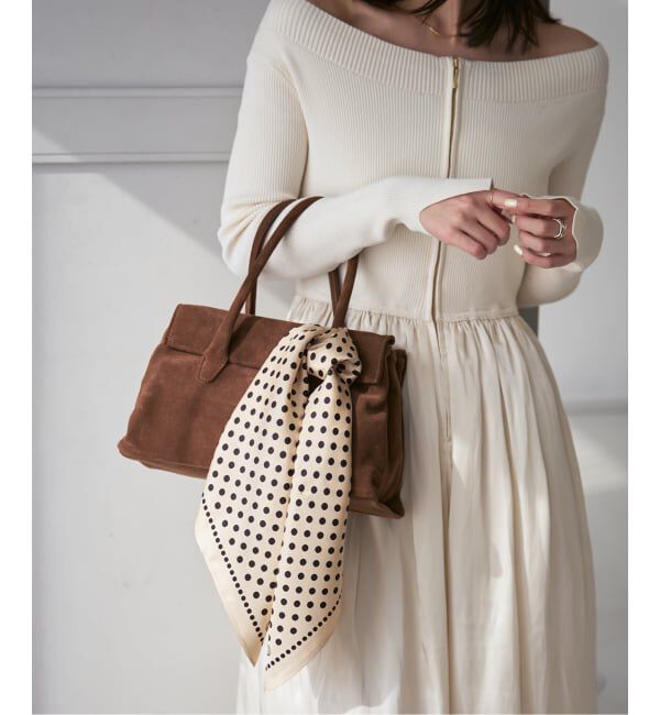 NOBLE「LE SCARF/レスカーフ polkadot」|バンダナ・スカーフ|