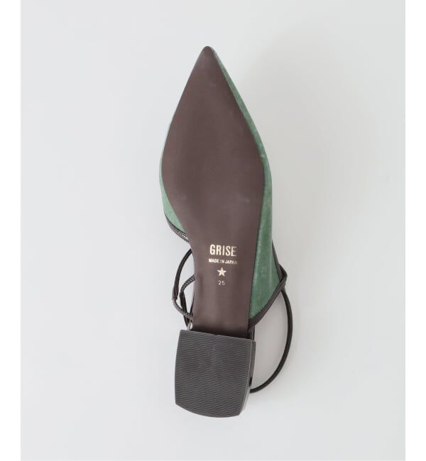 GRISE「《WEB+一部店舗限定》GRISEコンビストラップスリングバック」|その他|