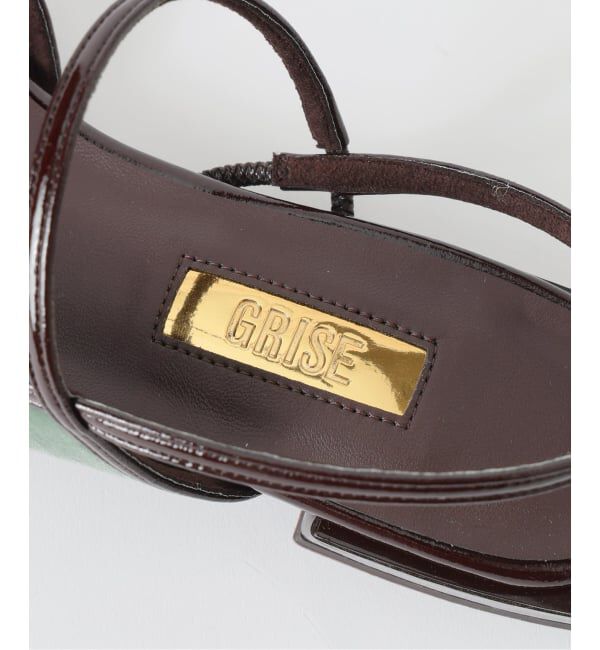 GRISE「《WEB+一部店舗限定》GRISEコンビストラップスリングバック」|その他|