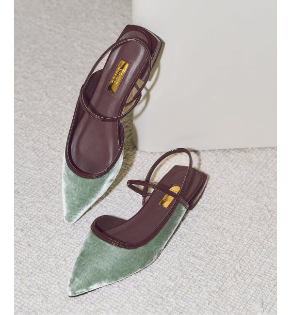 GRISE「《WEB+一部店舗限定》GRISEコンビストラップスリングバック」|その他|