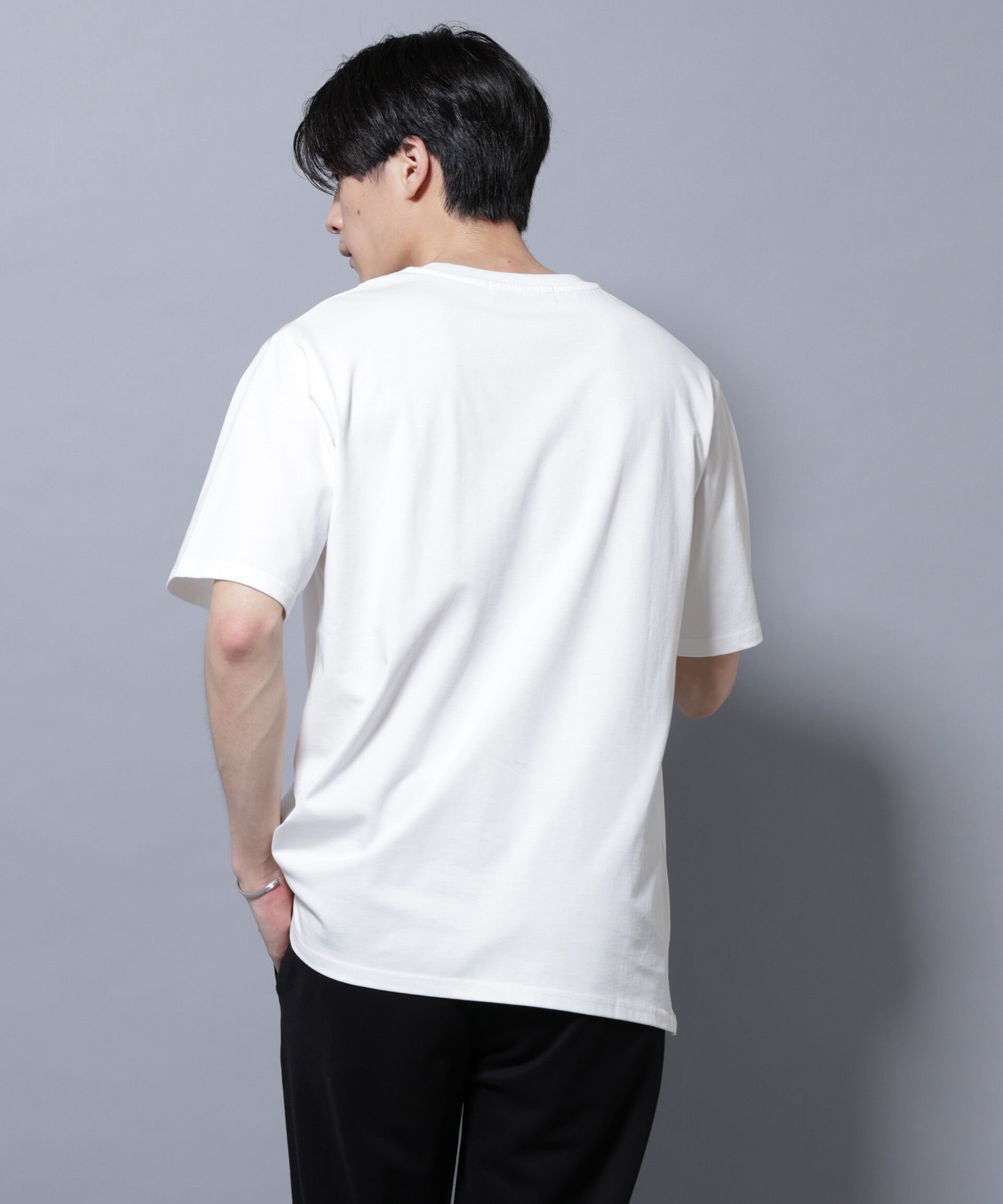 NANO universe「ナノベアTシャツ 半袖 夏服Ver.2」|Tシャツ・カットソー|