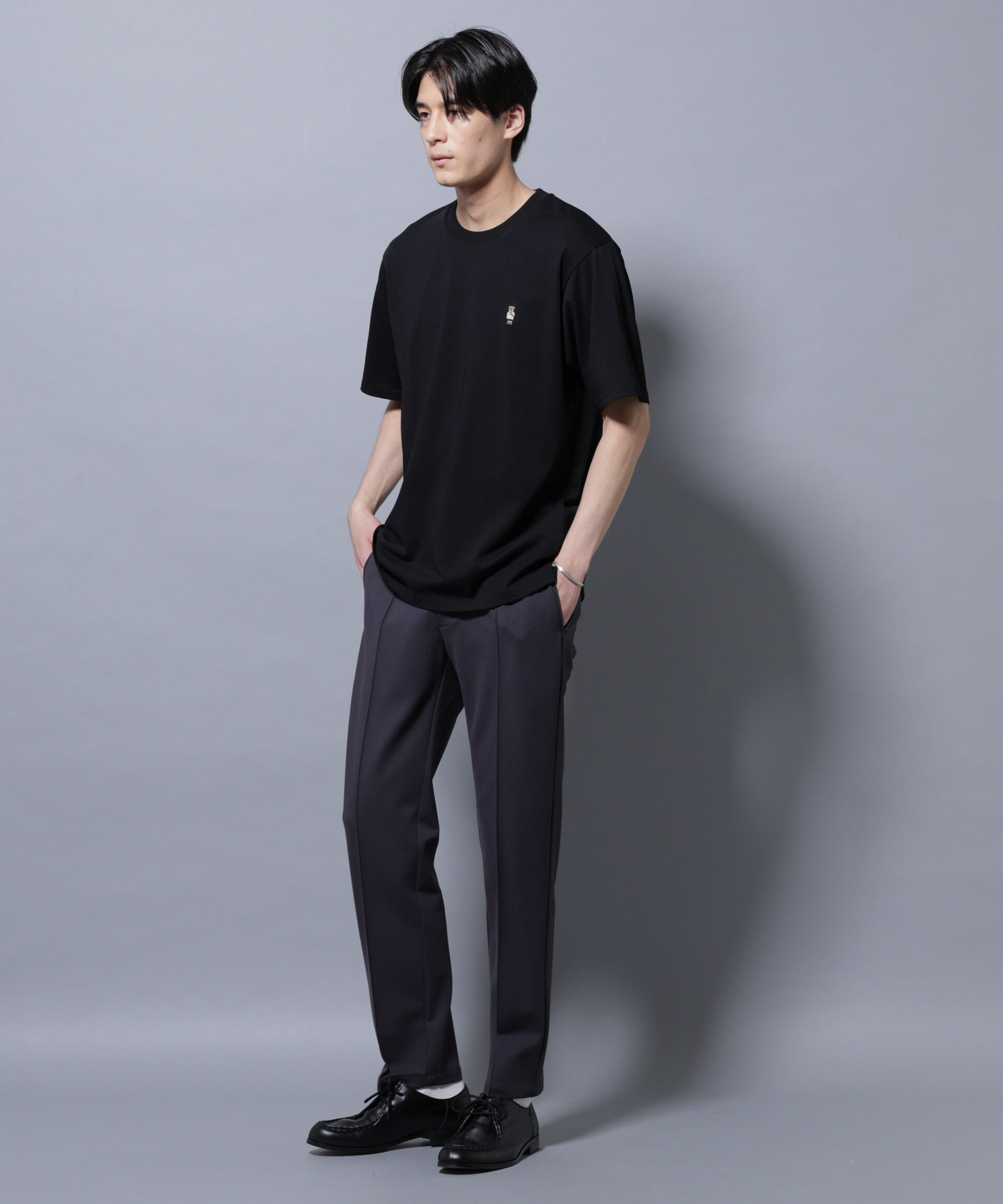 NANO universe「ナノベアTシャツ 半袖 夏服Ver.2」|Tシャツ・カットソー|
