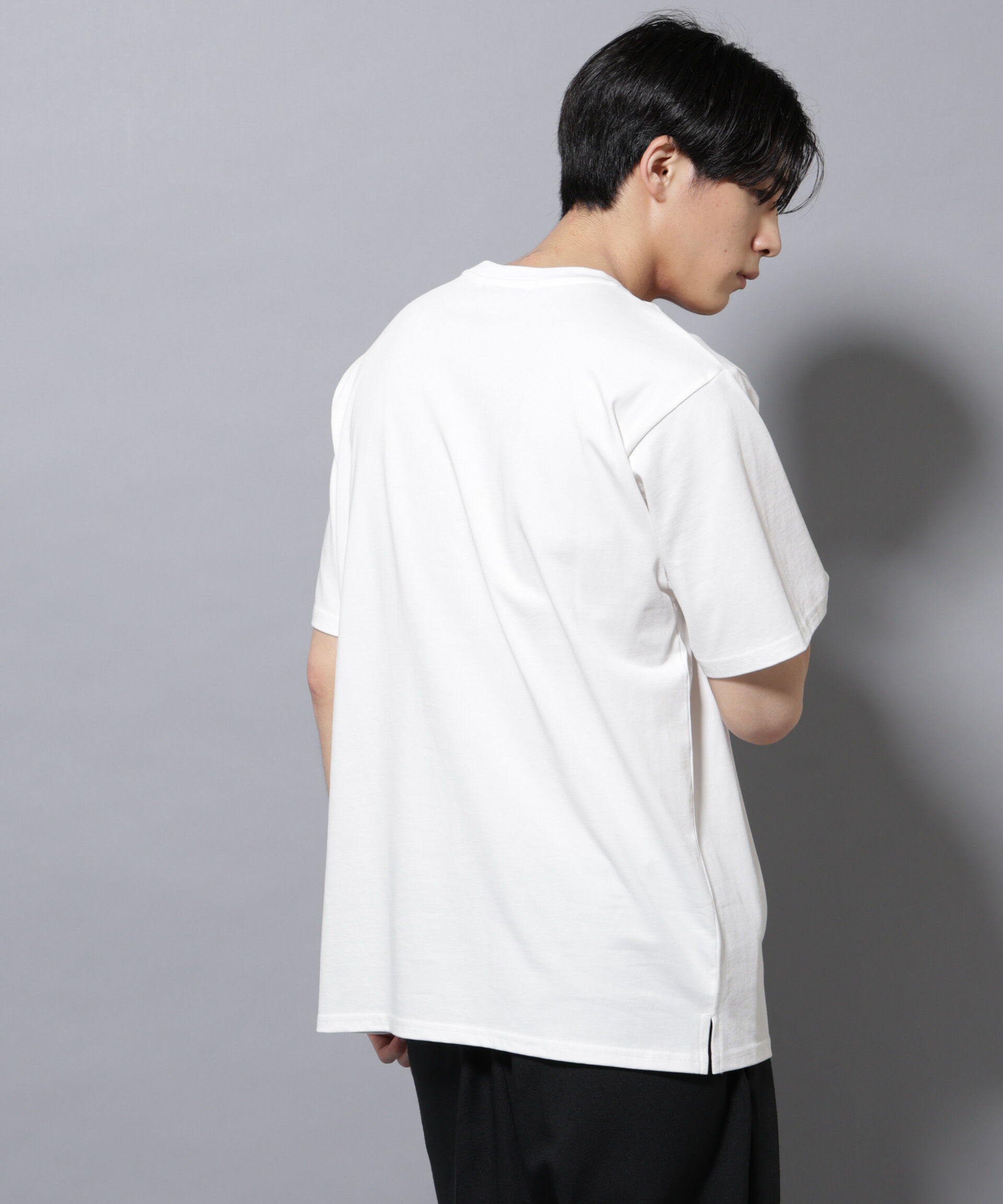 NANO universe「ナノベアTシャツ 半袖 夏服Ver.2」|Tシャツ・カットソー|