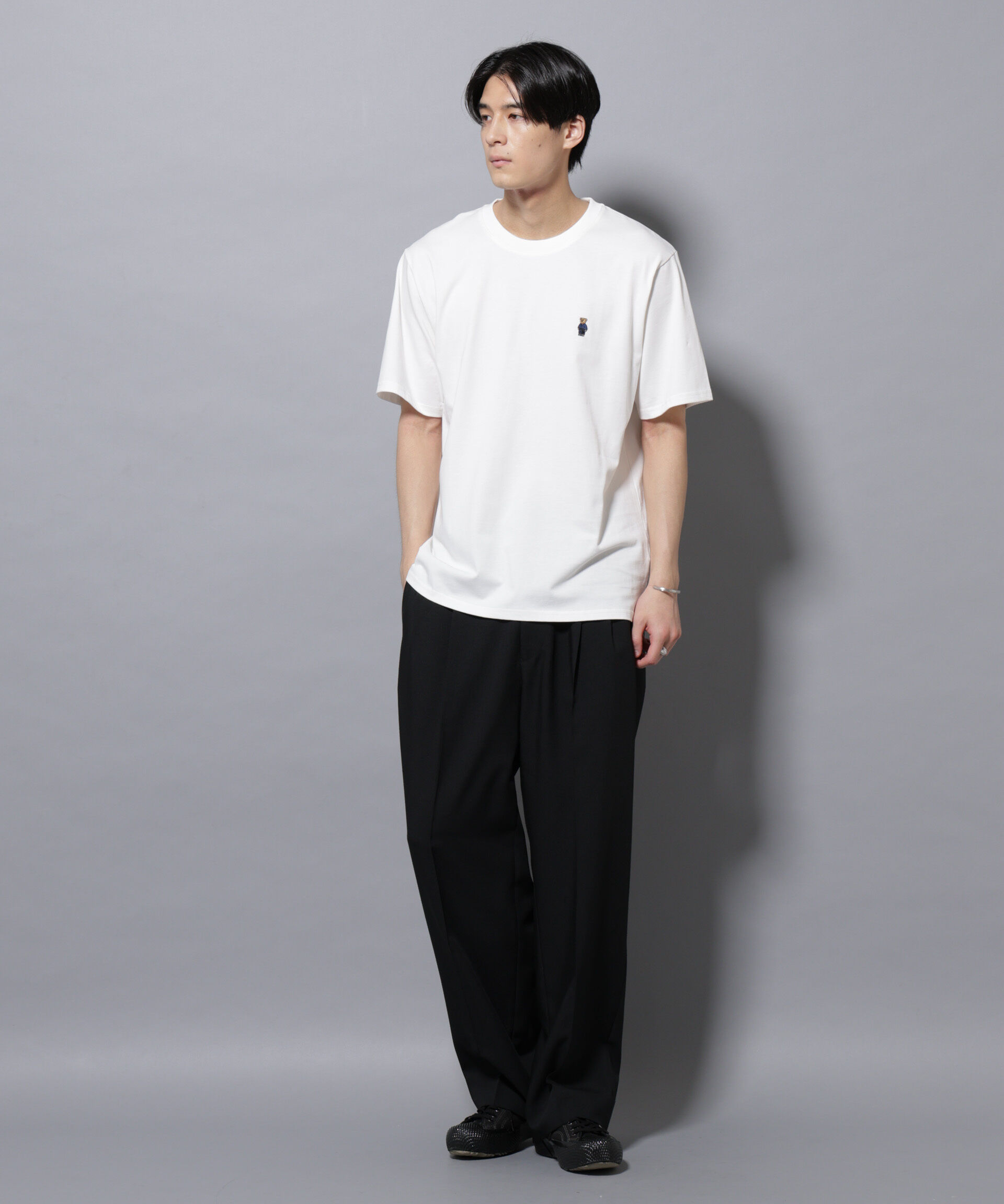 NANO universe「ナノベアTシャツ 半袖 夏服Ver.2」|Tシャツ・カットソー|