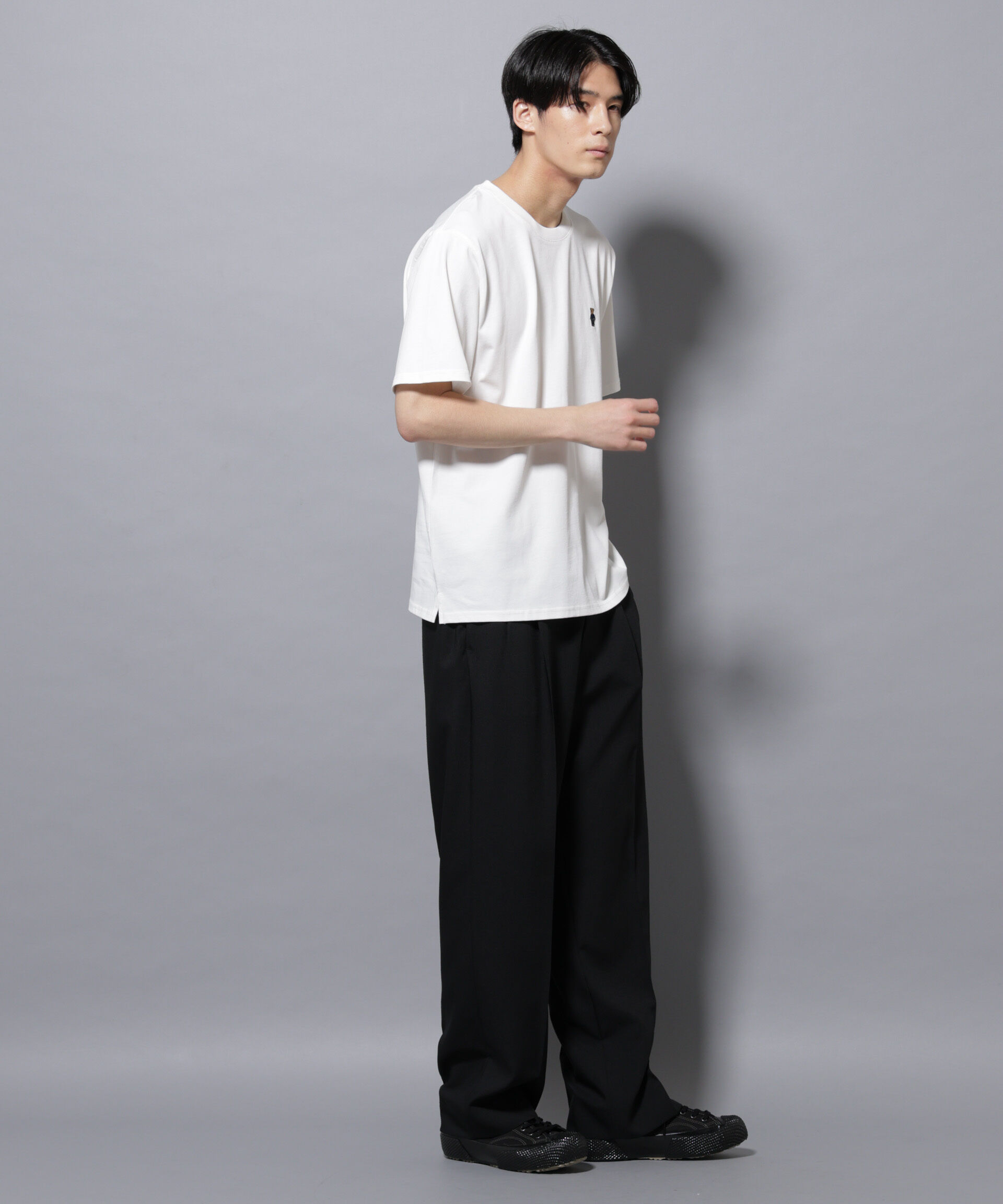 NANO universe「ナノベアTシャツ 半袖 夏服Ver.2」|Tシャツ・カットソー|