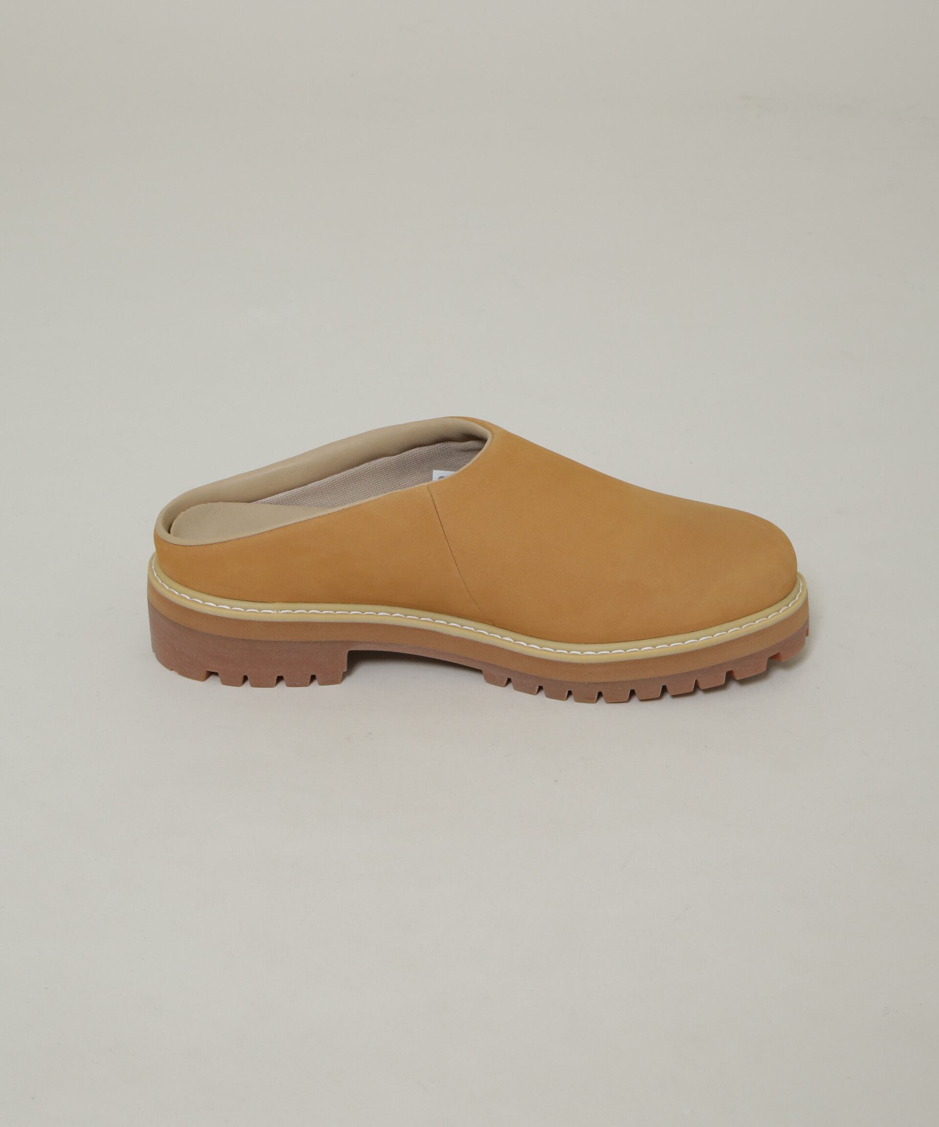 NANO universe「Timberland/Clog Shoe Wheat」|ビジネス・ドレスシューズ|