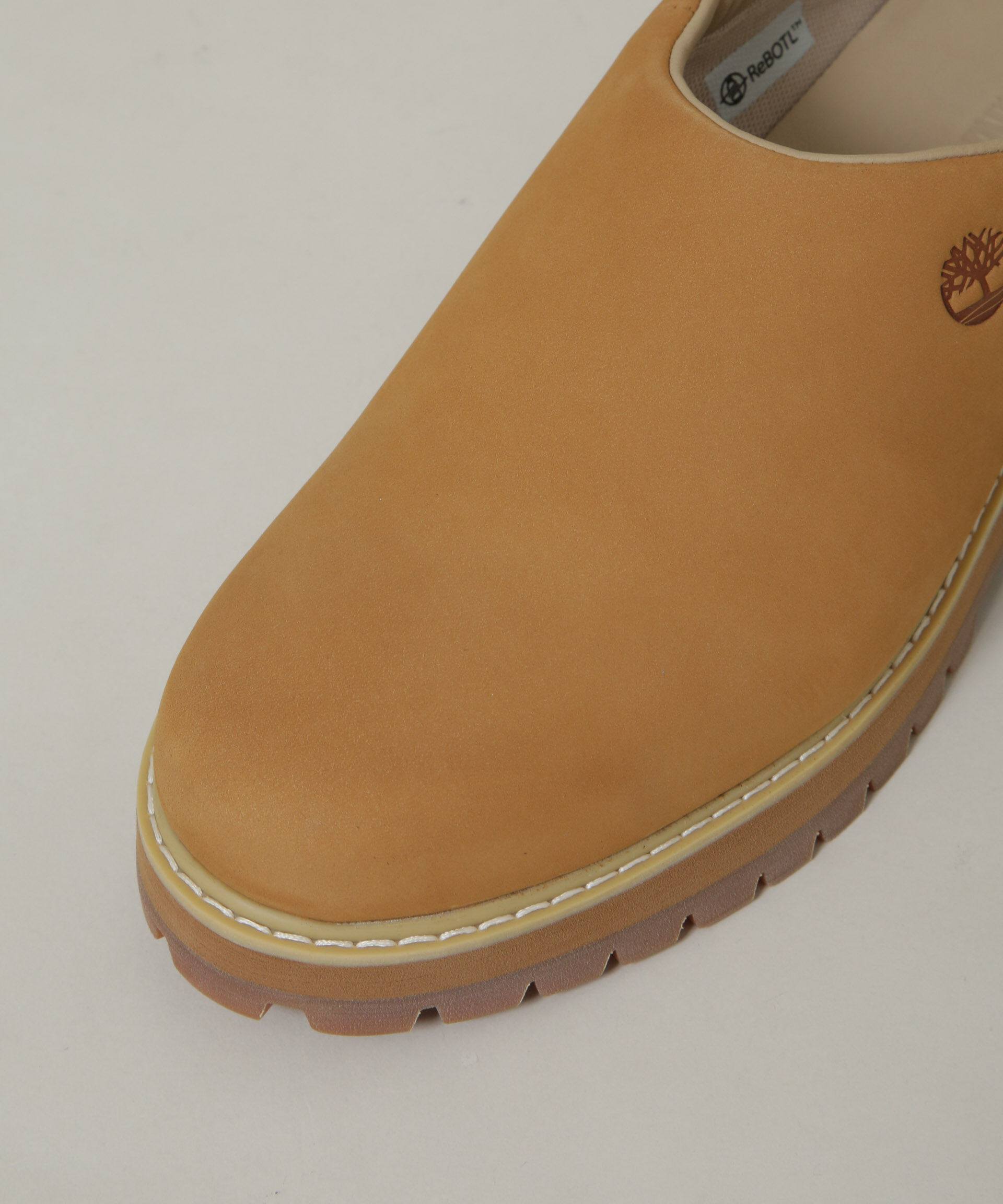 NANO universe「Timberland/Clog Shoe Wheat」|ビジネス・ドレスシューズ|