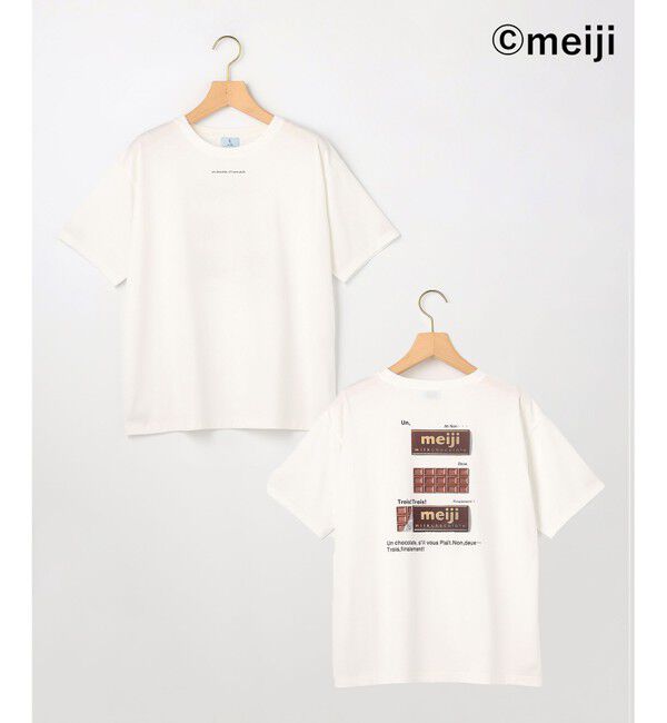 組曲「明治ミルクチョコレート ミルチTEE」|Tシャツ・カットソー|ﾎﾜｲﾄ(ﾁｮ
