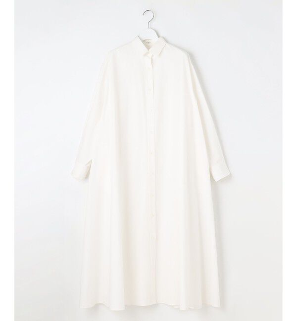 23区「【SLOW/一部店舗限定】タンブラーコットンブロード シャツワンピース」|ワンピース|