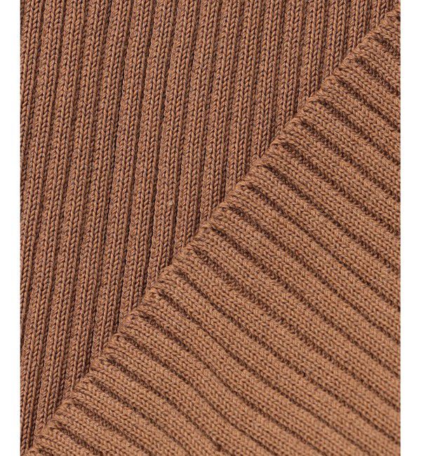 BEIGE,「【洗える】BRERA / オフショルダーストレッチリブニット」|ニット・セーター|