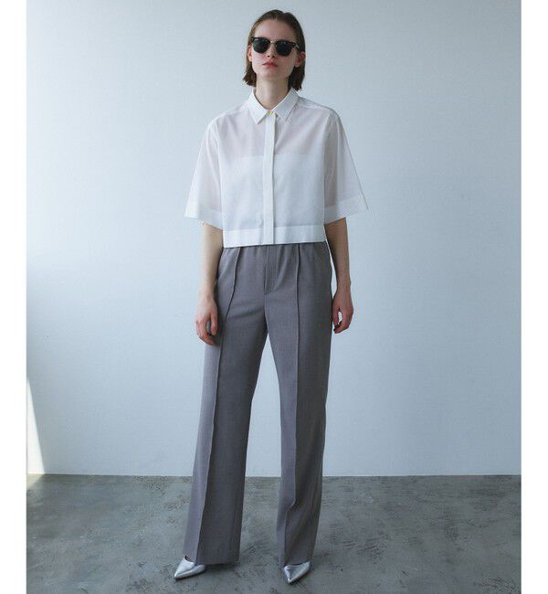 BEIGE,「【マルチファンクション素材・セットアップ対応】BATEAU / バックスリット ストレートパンツ」|その他|
