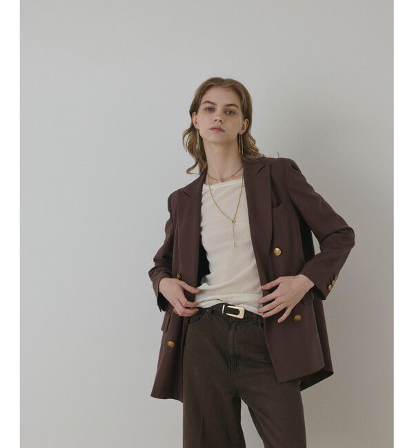 Diagram「バックベンツダブルジャケット」|テーラードジャケット|