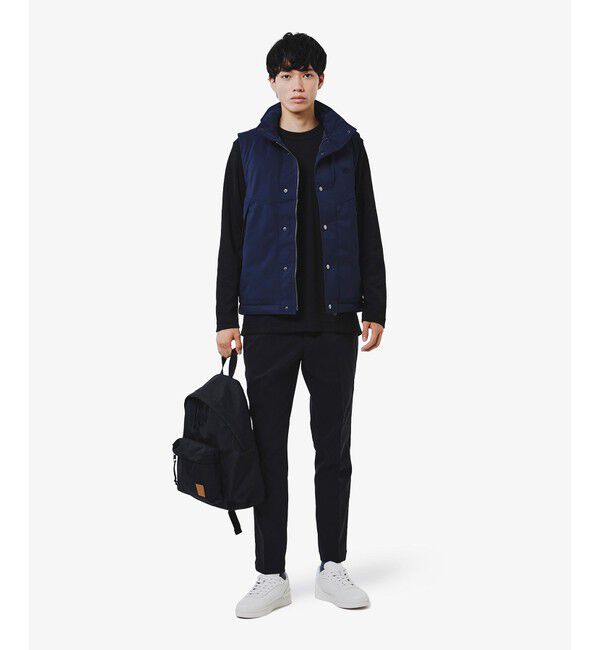 LACOSTE「スリムフィット ウールライクストレッチスラックス」|スラックス|