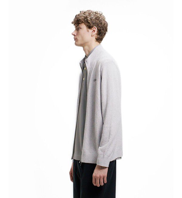 LACOSTE「ブークレー スタンドジップニットカーディガン」|カーディガン|