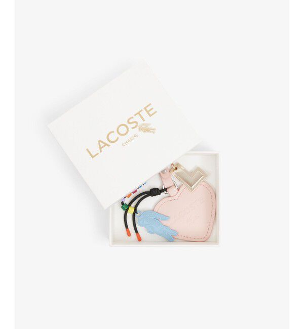 LACOSTE「ハート＆チャームキーホルダー」|チャーム・キーホルダー|