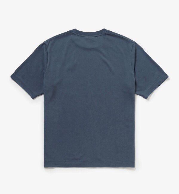 LACOSTE「二層構造 消臭 速乾 UVカット ワンポイント アウトラインロゴクルーネック半袖Tシャツ」|Tシャツ・カットソー|