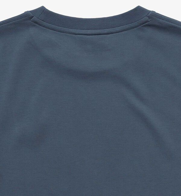 LACOSTE「二層構造 消臭 速乾 UVカット ワンポイント アウトラインロゴクルーネック半袖Tシャツ」|Tシャツ・カットソー|