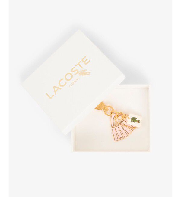 LACOSTE「Lチャームズ バッグチャームキーリング」|チャーム・キーホルダー|