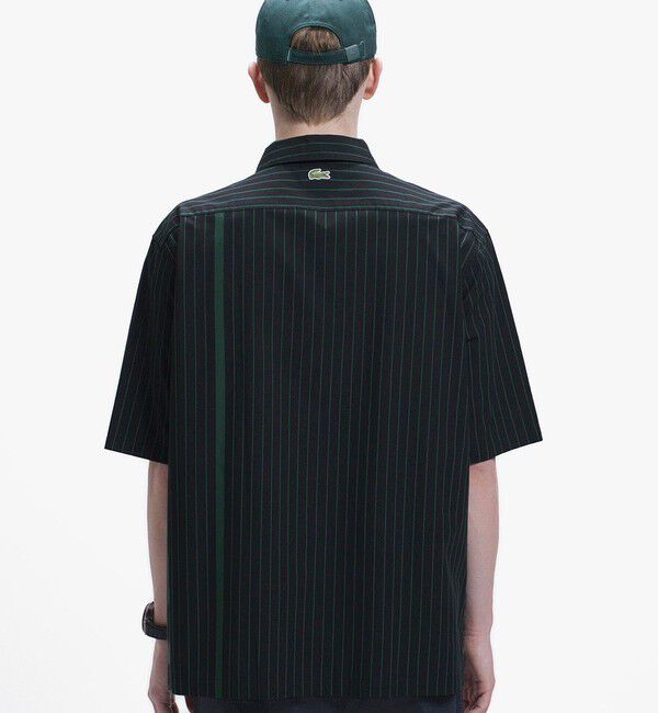 LACOSTE「パネルストライプ オープンシャツ」|シャツ・ブラウス|