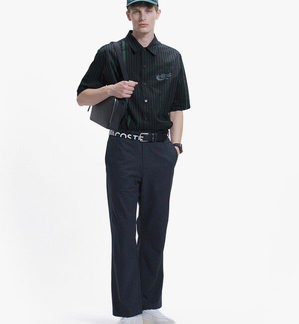 LACOSTE「パネルストライプ オープンシャツ」|シャツ・ブラウス|