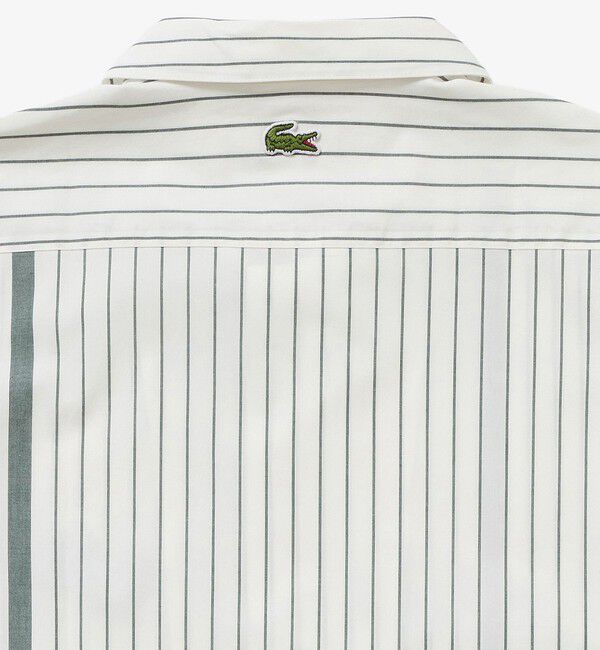 LACOSTE「パネルストライプ オープンシャツ」|シャツ・ブラウス|