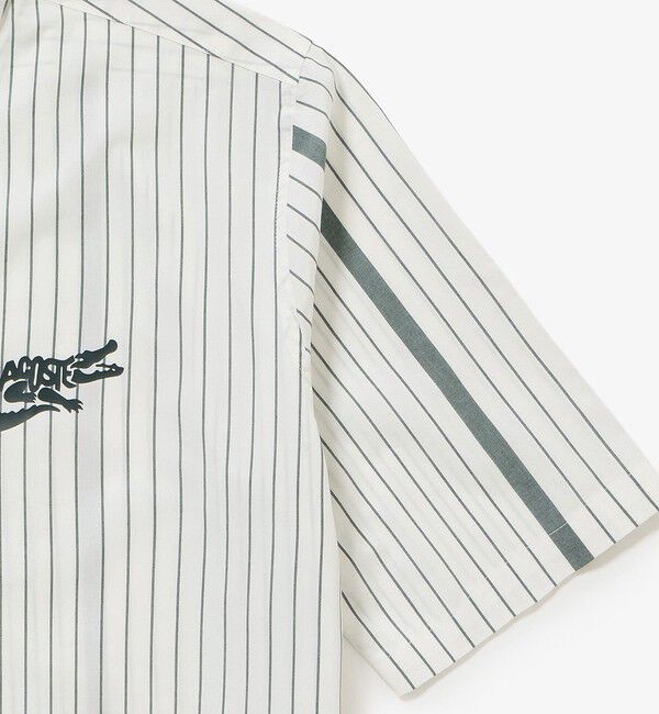 LACOSTE「パネルストライプ オープンシャツ」|シャツ・ブラウス|