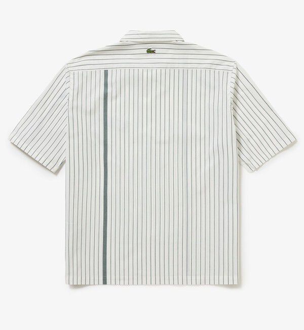 LACOSTE「パネルストライプ オープンシャツ」|シャツ・ブラウス|