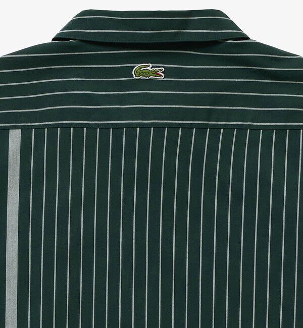 LACOSTE「パネルストライプ オープンシャツ」|シャツ・ブラウス|