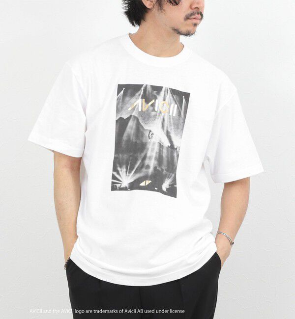 NOLLEY'S goodman「【GOOD ROCK SPEED】AVICII アーティスト プリントTシャツ 26SS」|Tシャツ・カットソー|ホワイト系3