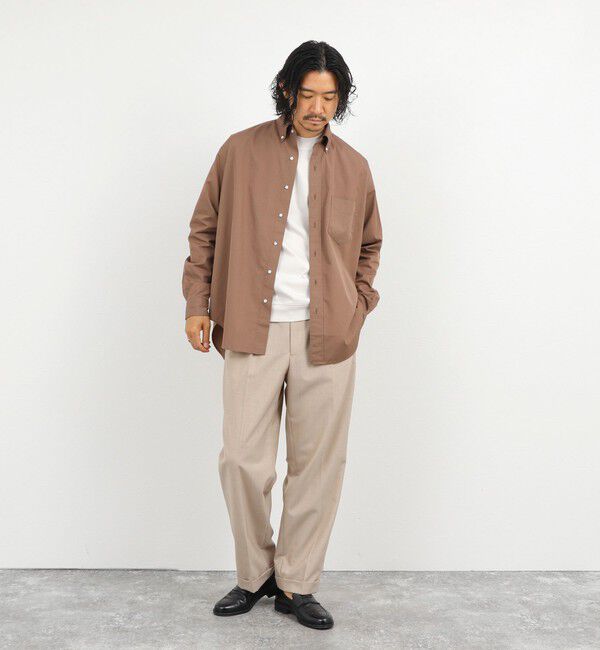 NOLLEY'S goodman「《ビジカジ対応》シルケットスムース クルーネック ドレスロンT 26AW」|Tシャツ・カットソー|