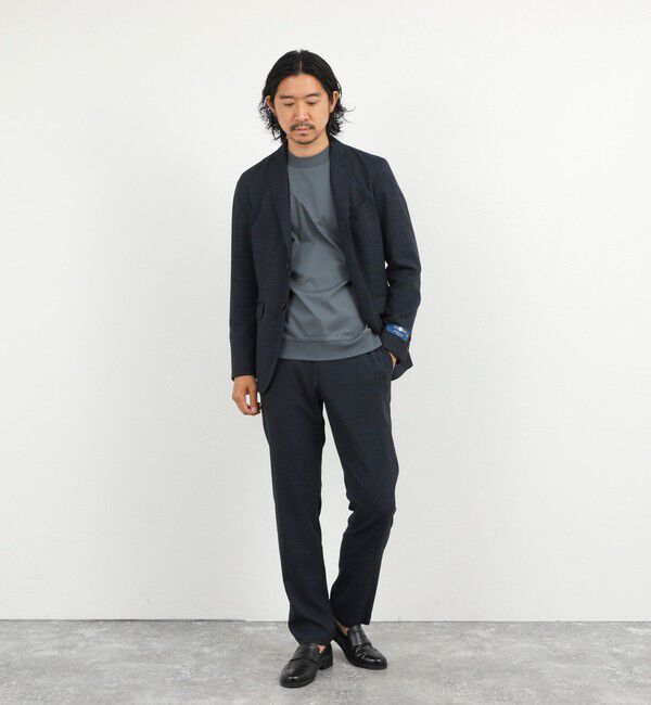 NOLLEY'S goodman「《ビジカジ対応》シルケットスムース クルーネック ドレスロンT 26AW」|Tシャツ・カットソー|