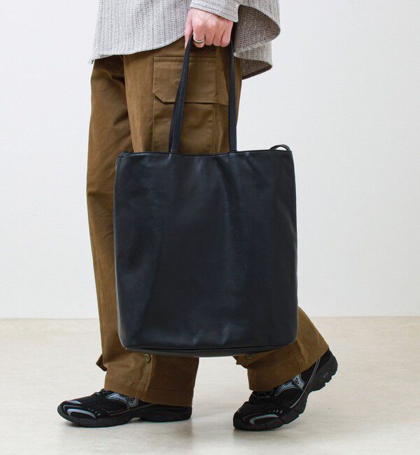 GLOSTER「【Un coeur/アンクール】DRAPE 2WAY TOTE ドレープトートバッグ」|トートバッグ|