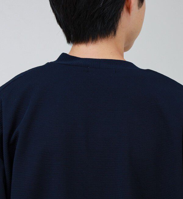 GLOSTER「【Tシャツとカーデの2点セット】ライトリップルKinagashiレイヤードカーディガン」|カーディガン|
