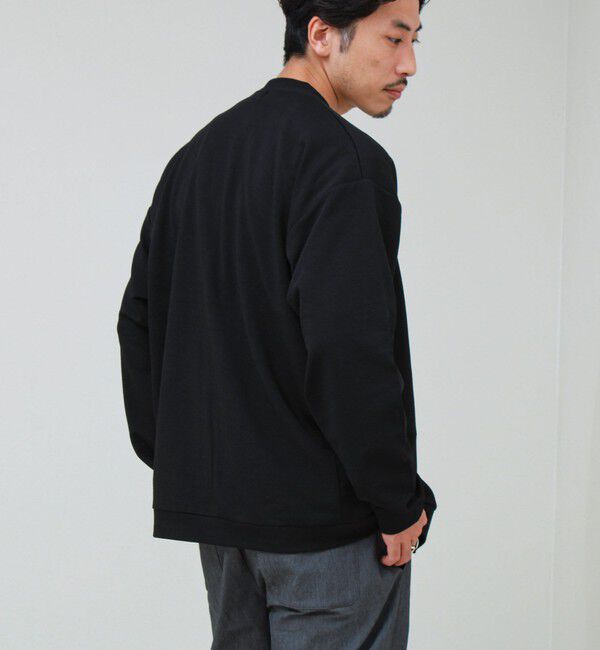 GLOSTER「【Tシャツとカーデの2点セット】ライトリップルKinagashiレイヤードカーディガン」|カーディガン|