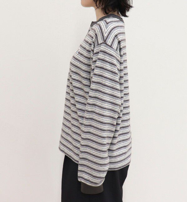 fredy emue「【GEVACO/ゲバコ】リンガーヘンリーボーダーロンTシャツ」|Tシャツ・カットソー|