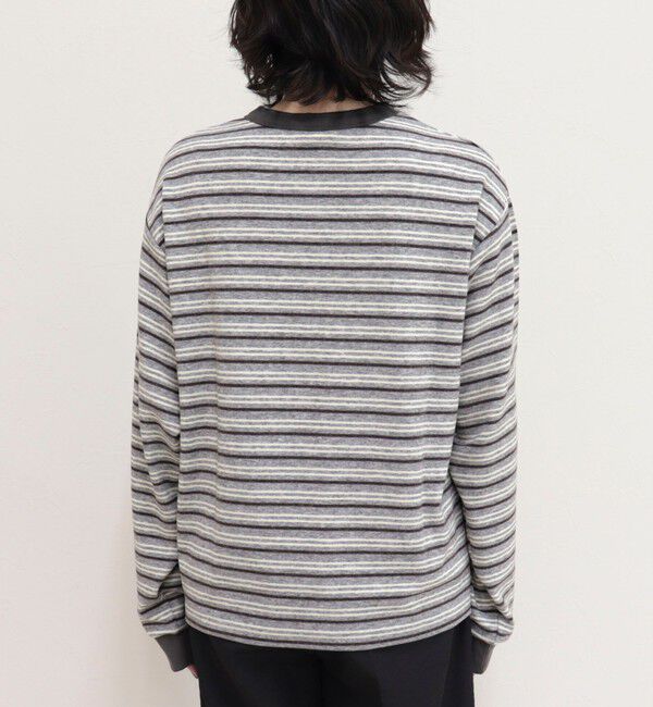 fredy emue「【GEVACO/ゲバコ】リンガーヘンリーボーダーロンTシャツ」|Tシャツ・カットソー|