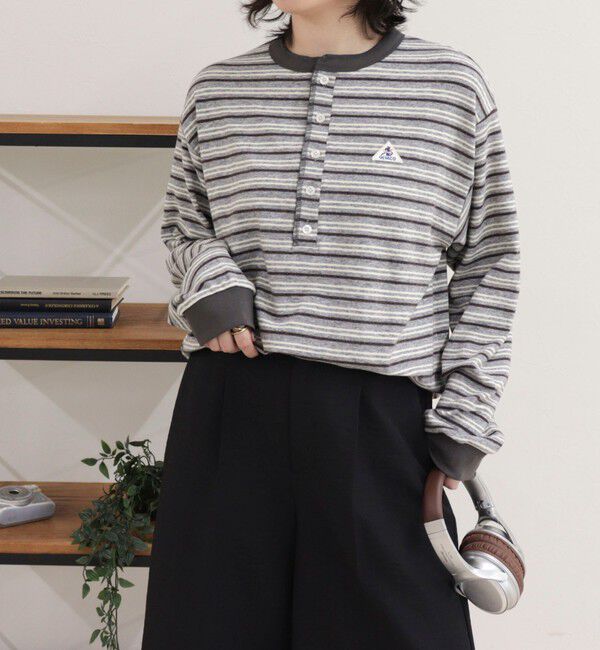 fredy emue「【GEVACO/ゲバコ】リンガーヘンリーボーダーロンTシャツ」|Tシャツ・カットソー|
