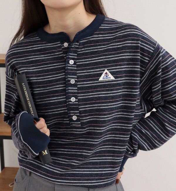 fredy emue「【GEVACO/ゲバコ】リンガーヘンリーボーダーロンTシャツ」|Tシャツ・カットソー|