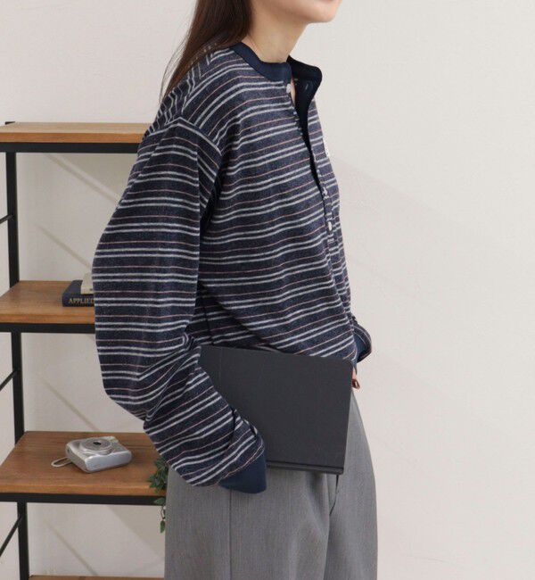 fredy emue「【GEVACO/ゲバコ】リンガーヘンリーボーダーロンTシャツ」|Tシャツ・カットソー|