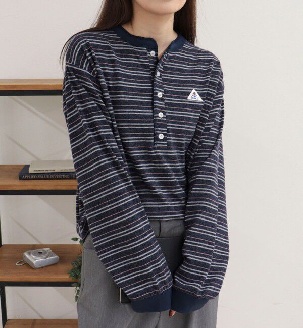 fredy emue「【GEVACO/ゲバコ】リンガーヘンリーボーダーロンTシャツ」|Tシャツ・カットソー|