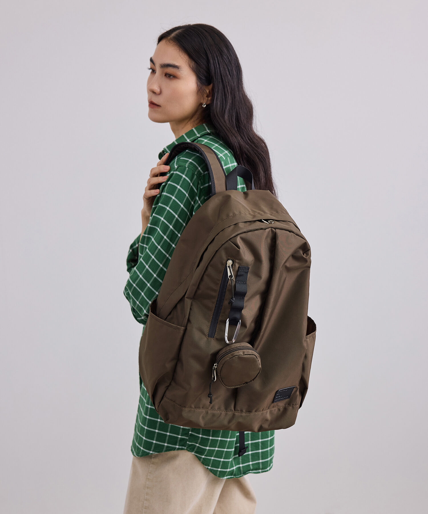 SALON adam et rope'「【WEB限定】ラウンドポーチ&エコバッグ付き撥水リュック」|リュック|