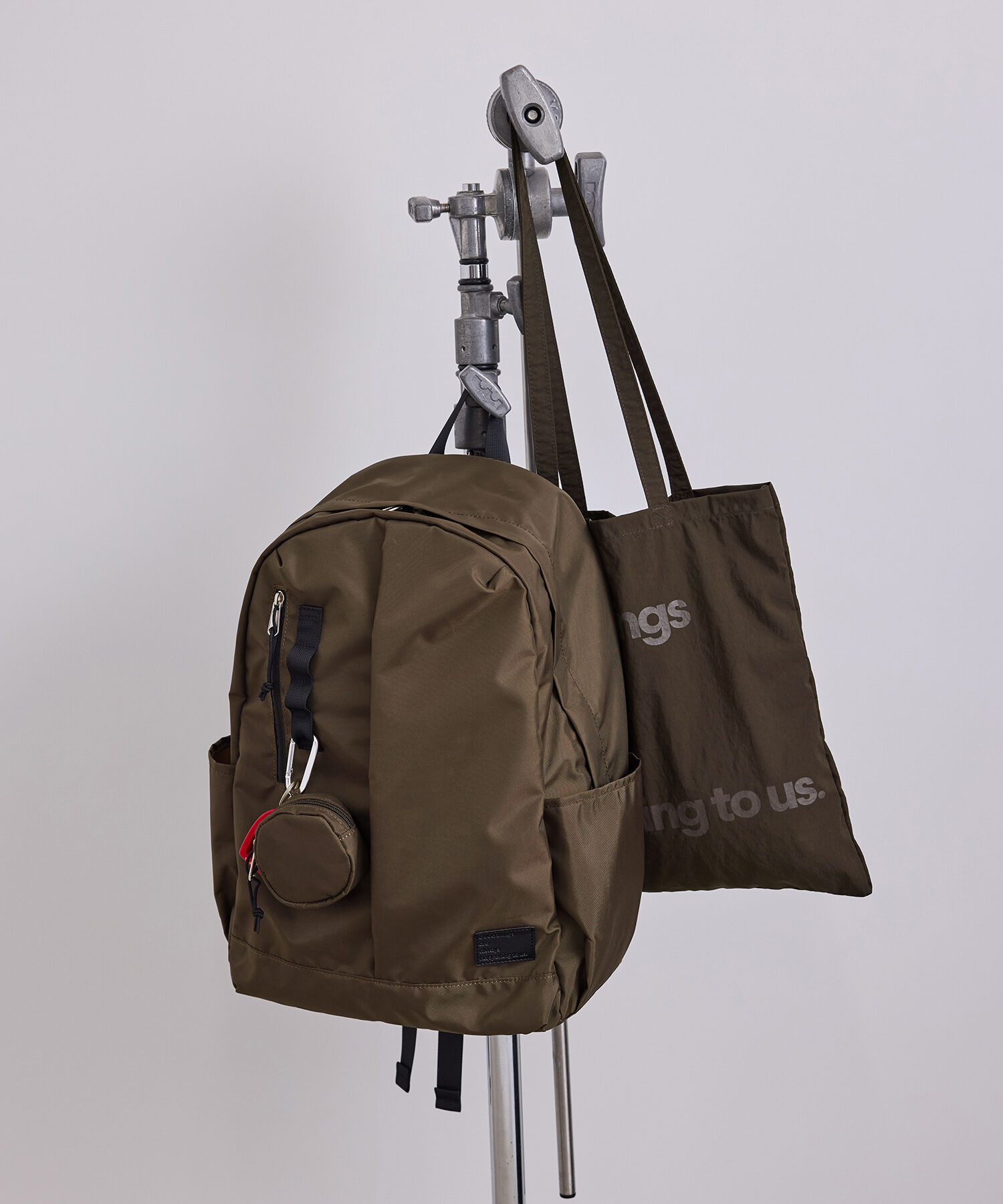 SALON adam et rope'「【WEB限定】ラウンドポーチ&エコバッグ付き撥水リュック」|リュック|