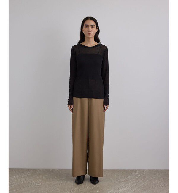 SALON adam et rope'「シアークルーネックプルオーバー」|Tシャツ・カットソー|