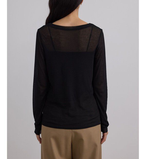 SALON adam et rope'「シアークルーネックプルオーバー」|Tシャツ・カットソー|