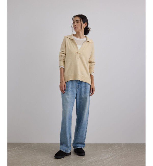 SALON adam et rope'「シアークルーネックプルオーバー」|Tシャツ・カットソー|