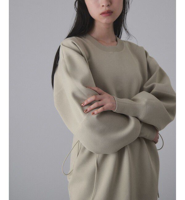 ADAM ET ROPE'「【定番人気】フォルムニットワンピース」|ワンピース|
