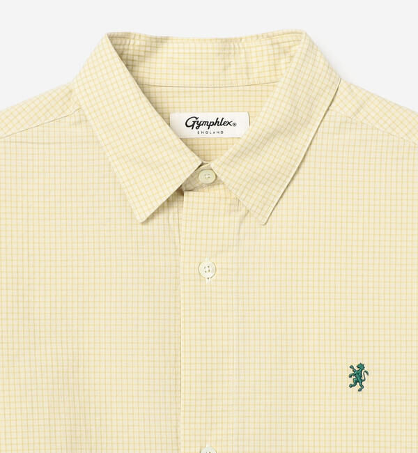 GYMPHLEX「Gymphlex | コットンポプリン レギュラーカラーシャツ WOMEN」|シャツ・ブラウス|