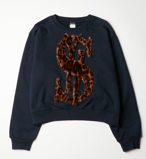 「【26AW LOOK掲載品番】【Sourcream】$ロゴファースウェット」|Tシャツ・カットソー|